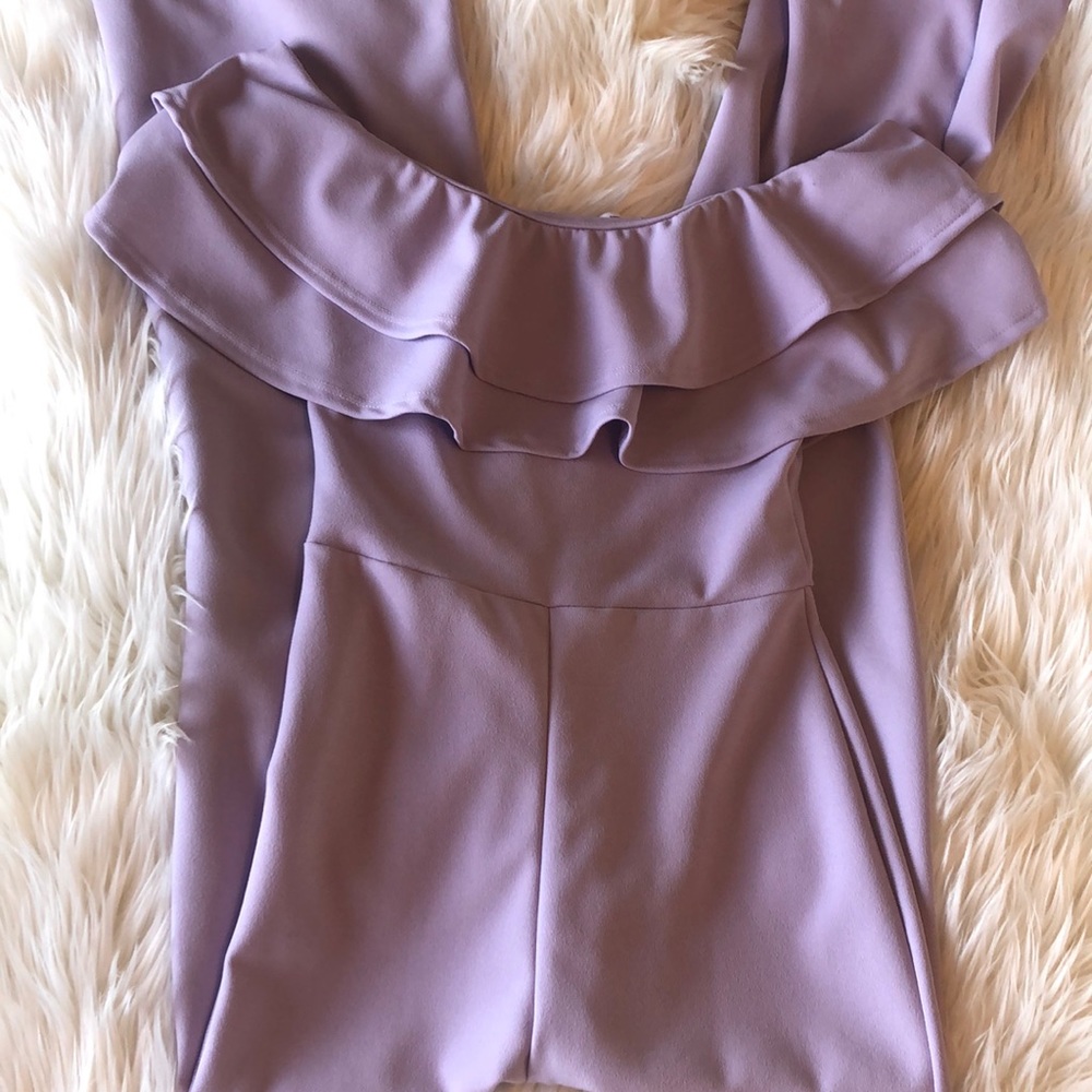 Lavender FashionNova Romper 💜